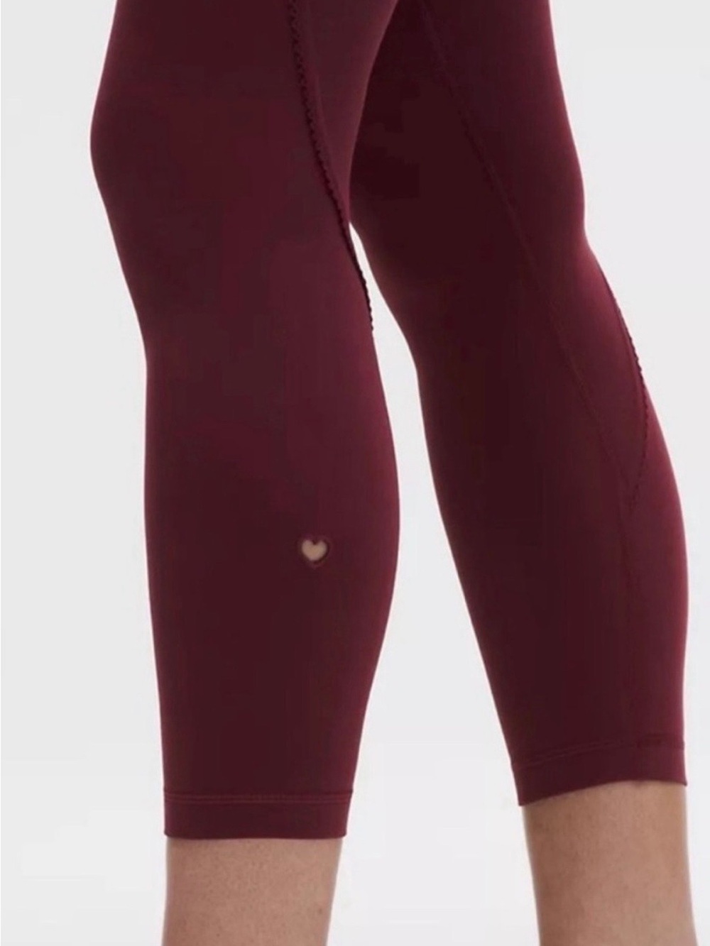 Lululemon Groove No Line HR tight *HEART sz 12, 25 inch inseam NWT